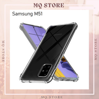 SAMSUNG M51 ỐP DẺO TRONG TPU CHỐNG SỐC 4 GÓC CẠNH