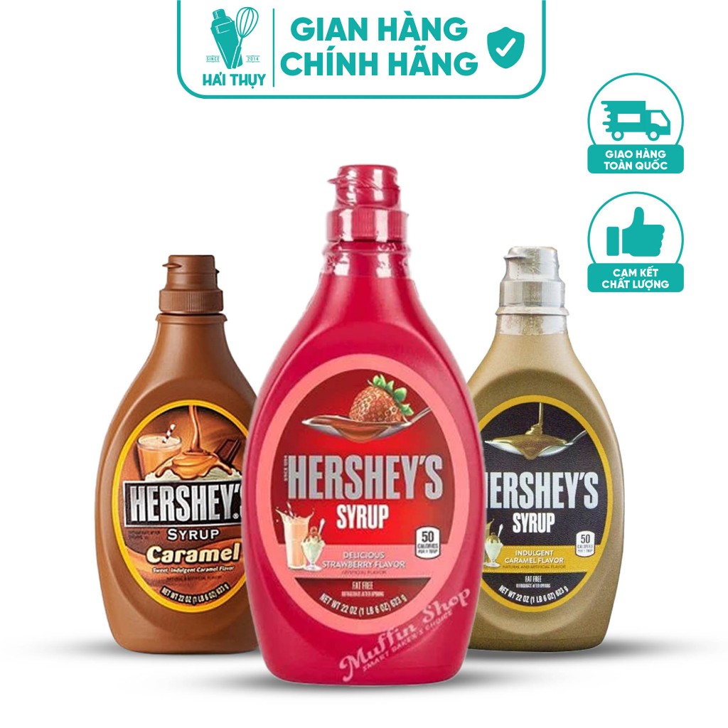 Sốt Hershey 623g Đủ Hương