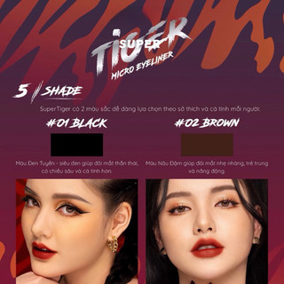 New-Bút kẻ mắt dạng nước Lemonade SuperTiger - Tigereyes Liner