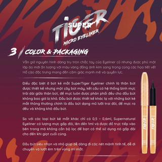 New-Bút kẻ mắt dạng nước Lemonade SuperTiger - Tigereyes Liner
