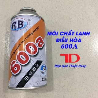 Môi chất lạnh R600A 220g lon dùng cho Tủ Lạnh Loại Tốt