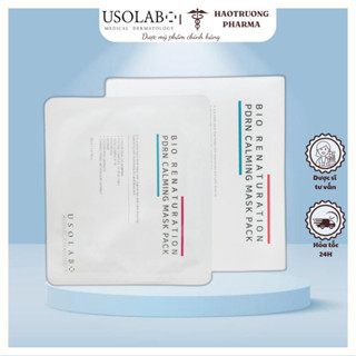 [Hàng công ty] Mặt Nạ Tái Tạo Da Usolab Bio Renaturation PDRN Calming Mask Pack 30ml x 10 miếng