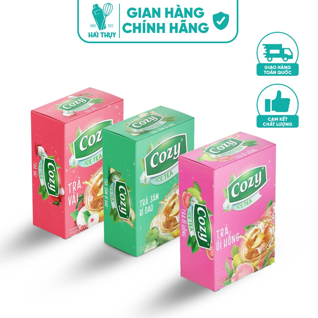 Trà Cozy Hoà Tan các hương