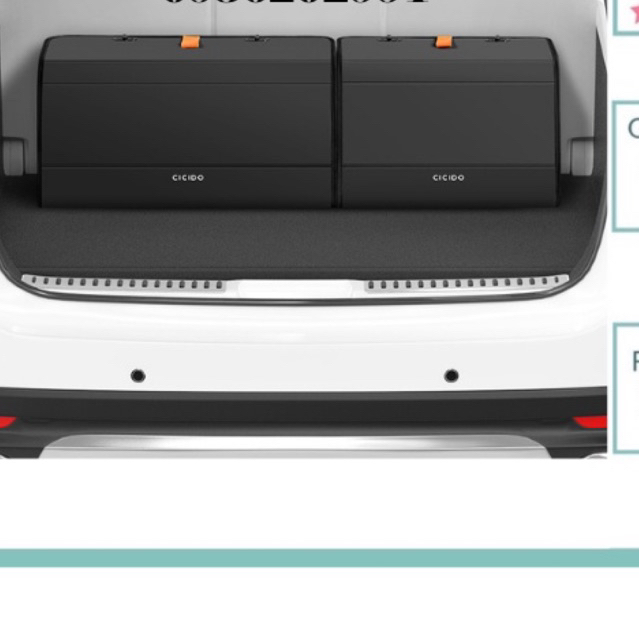 Hộp đựng đồ bỏ cốp ô tô CICIDO