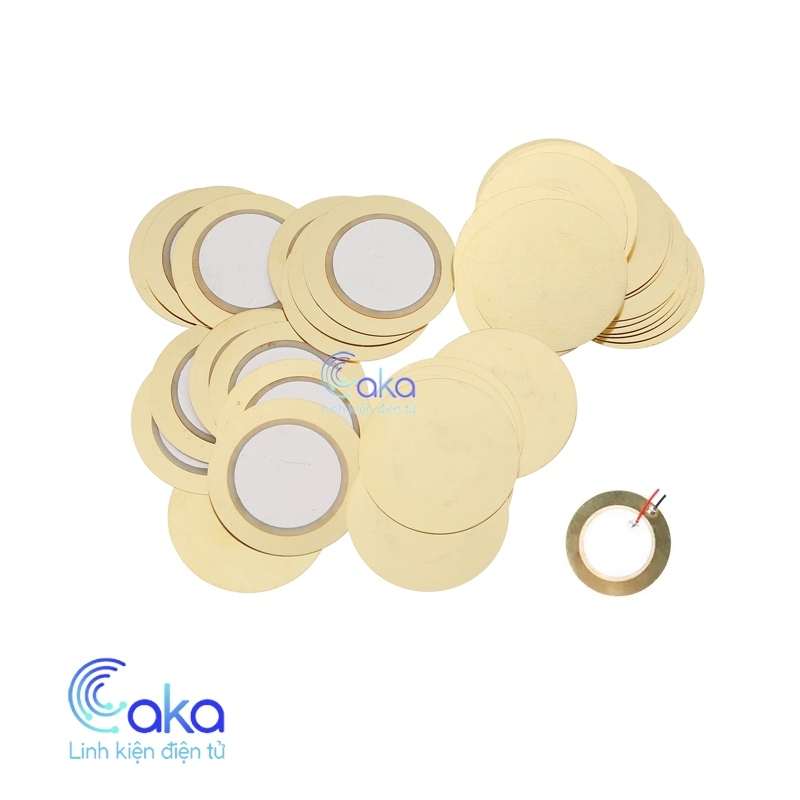 5 Loa gốm 20mm, Tấm gốm áp điện Piezo cho loa còi
