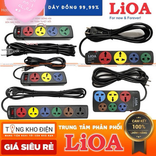 Ổ CẮM ĐIỆN LIOA Công suất 2200W,Dây nguồn 100% đồng