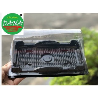 Hộp đựng bánh bông lan cuộn H19