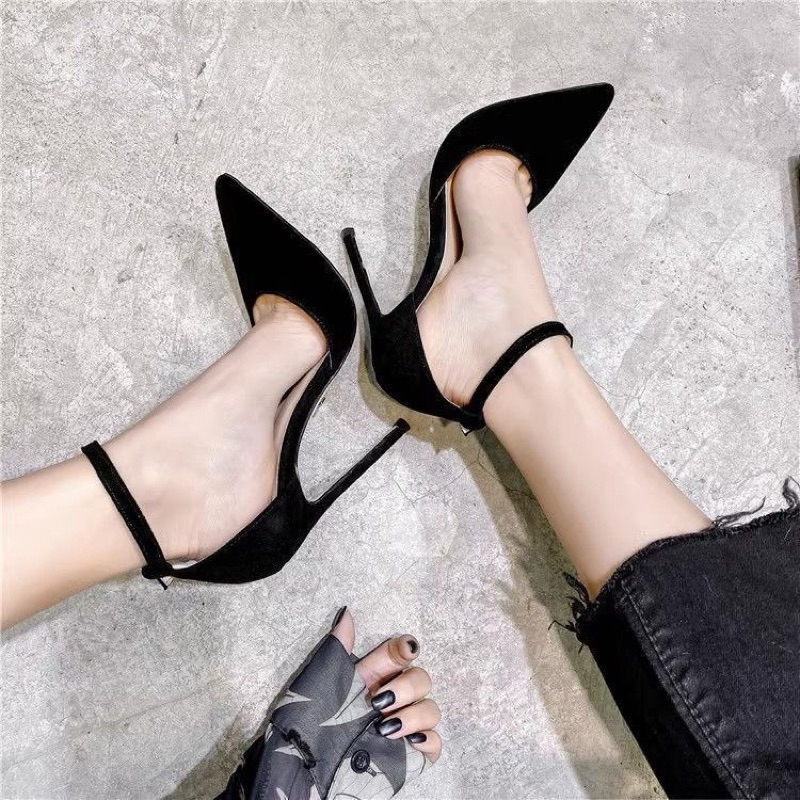 HÀNG SẴN GIÀY (9CM) SADAL CAO GÓT NỮ HẬU BÍT TRƠN CHẤT LỤA SATIN DỄ PHỐI ĐỒ