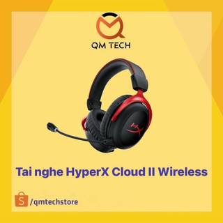 Tai nghe gaming không dây hyperx cloud ii wireless - qmtech store