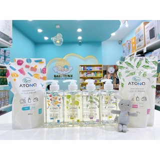 Nước Rửa Bình Sữa - Nước rửa rau củ quả hữu cơ K-mom/ Thuần Chay Atono2 Hàn Quốc