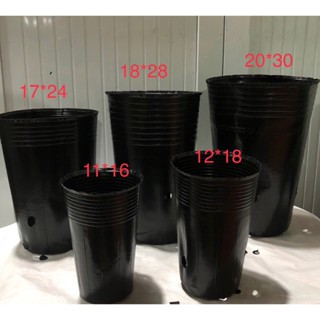 set 0.5kg và 1kg chậu ươm cây miệng 20 cao 30cm, bầu quây cây, khay ươm hạt, lưới che nắng...