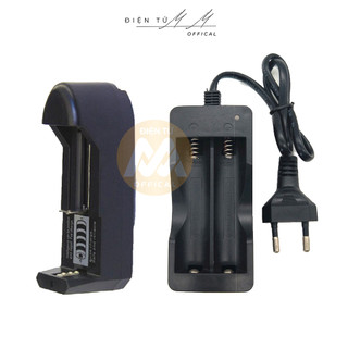 Máy sạc pin 18650 1 viên và 2 viên