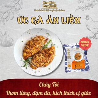 100g ỨC GÀ ĂN LIỀN 4 LOẠI SỐT ĐẶC BIỆT TĂNG CƠ GIẢM MỠ