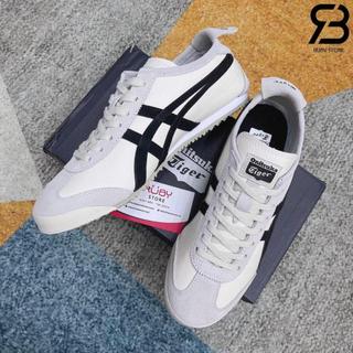 Giày thể thao Onitsuka tiger vệt đen_Giày onitsuka tiger mexico 66 black white hot 2024