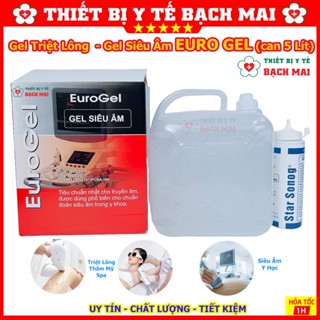  Gel Triệt Lông - Gel Siêu Âm Euro Gel - 5 Lít 
