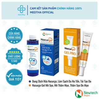 Nacurgo - Bộ sản phẩm chăm sóc da mụn, làm sạch da, ngừa mụn, dầu mụn, ngừa thâm, sẹo Medstand