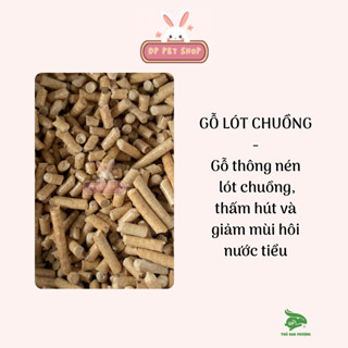 3kg Gỗ THÔNG 4li - Gỗ Nén Lót Chuồng Cho Thỏ, Bọ Ú, Hamster,... - Thỏ Đan Phượng