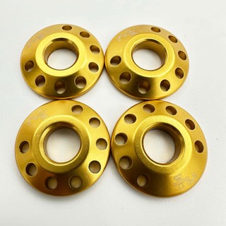Long Đền Nhôm CNC Lỗ 6li Gắn Ốc Kiểng Xe Máy, Trang Trí Nón Bảo Hiểm Phụ Kiện Xe PKPEE