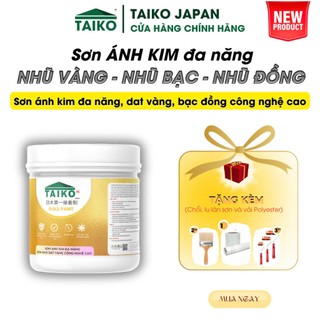 Sơn nhũ đồng, nhũ vàng ánh kim cao cấp,trang trí ngoại thất hệ nước an toàn bền màu / taiko gold paint
