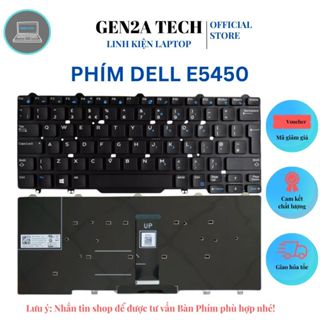 Bàn Phím Laptop DELL Latitude E5450 E5470 E7450 E7470 Latitude 5480 E5480 5490 E5490 7480 E7480 7490 E7490 - BH 12 Tháng