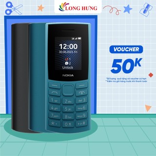 Điện thoại nokia 105 4g pro - hàng chính hãng - màn hình ips lcd 1.77'', hổ trợ 4g, pin 1450 mah