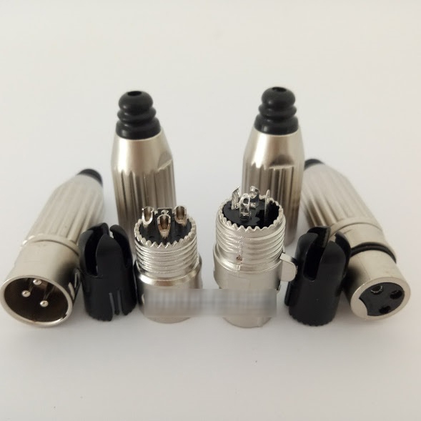 Combo 2 jack canon đực + cái