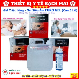 Gel Triệt Lông Euro Gel [Can 05 Lít]