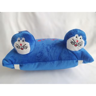 Gối xe máy 2 đầu Doremon