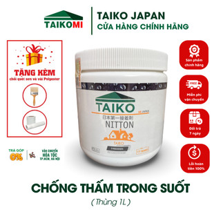 [Chính Hãng] Keo Sơn Chống Thấm TAIKO Trong Suốt - Chống Thấm Sàn Mái, Mái Tôn, Mái Ngói, Máng Xối, Gỗ Công Nghiệp
