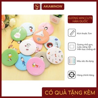 Gương mini dễ thương Hàn Quốc