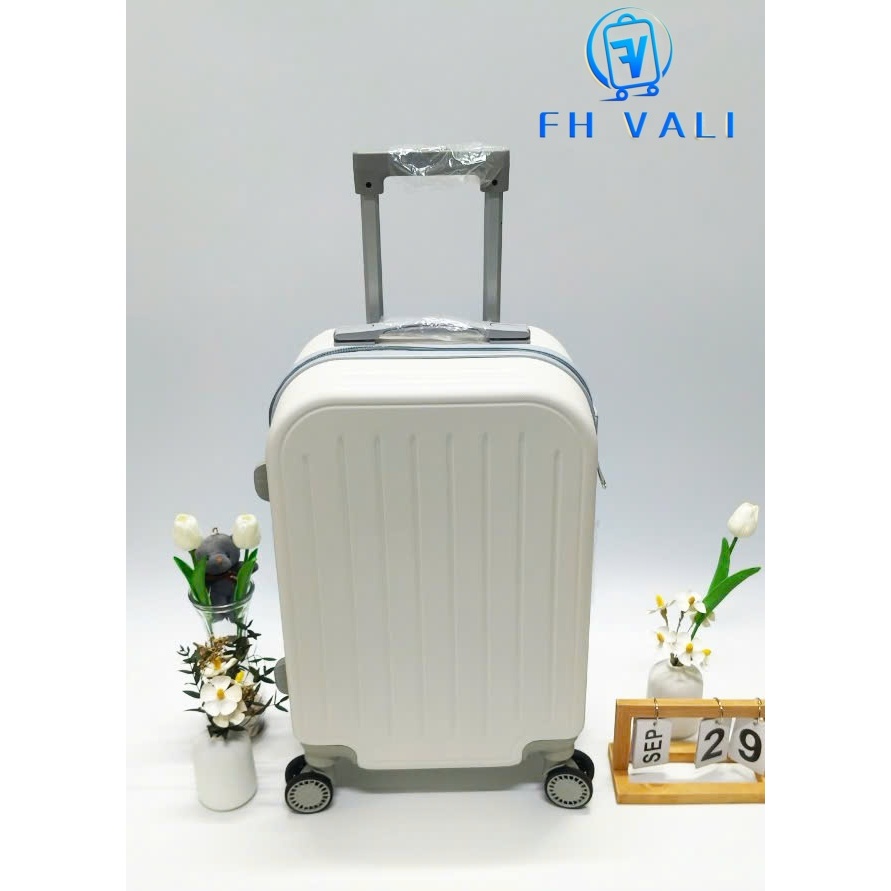 Vali, loại doanh nhân, bánh xe rời, size 20, size 24, unisex, giảm giá, khóa kéo cao cấp, khung nhôm, chống trầy xước