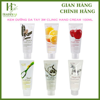 Kem Dưỡng Da Tay 3W Clinic Hand Cream (100ml)