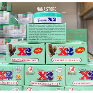 [Hàng Chuẩn]Kem X2 Trắng Da 3 In 1 5G Giá Bao Bì 49.5K