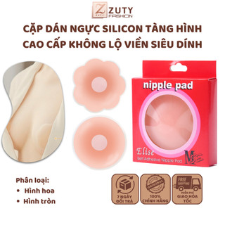Miếng dán ngực silicon siêu dính tái sử dụng nhiều lần - ZUTY FASHION D1222