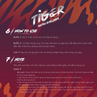 New-Bút kẻ mắt dạng nước Lemonade SuperTiger - Tigereyes Liner