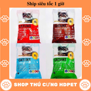 (Ship nhận hàng sau 1h) Sỉ Cát vệ sinh cho mèo Cat Litter - Cát mèo vệ sinh khử mùi Catlike 9l, catbox delicate 8L