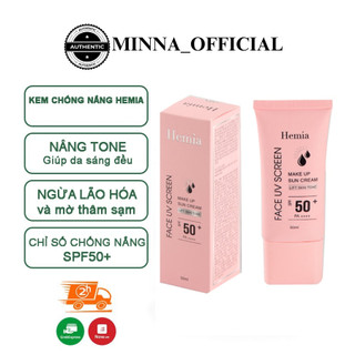 Kem chống nắng Hemia dành cho mặt Hemia MaKe Up Sun Cream