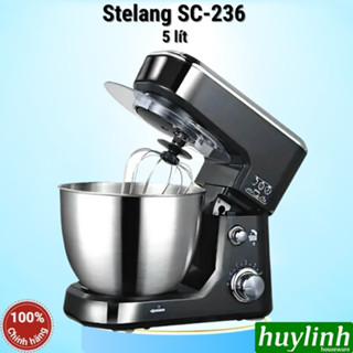 Máy đánh kem - trứng - trộn bột Stelang SC-236 - 5 lít - 3 đầu đánh - 1000W