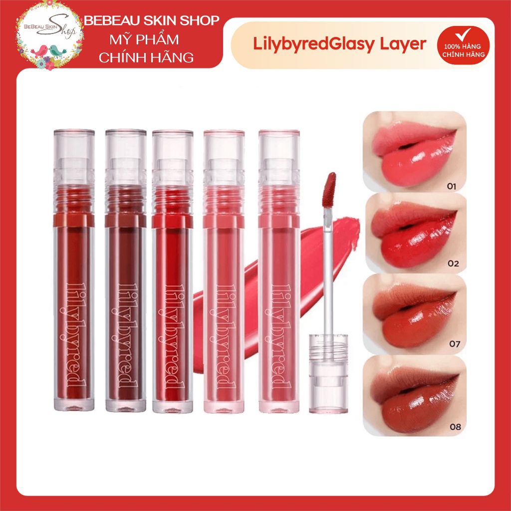 SON TINT BÓNG LILYBYRED GLASSY LAYER FIXING TINT