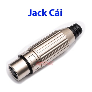 Combo 2 jack canon đực + cái