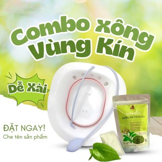 Chậu Xông Vùng Kín Gấp Gọn, Chậu Xông Vệ Sinh Phụ Nữ Tiện Lợi, Chậu Xông Trĩ, Gói Xông Vùng Kín,Gói Xông Trĩ Shop BeChit