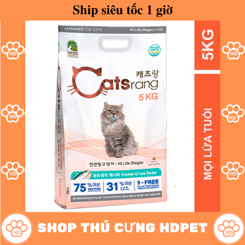 Thức ăn cho mèo Catsrang - 5kg
