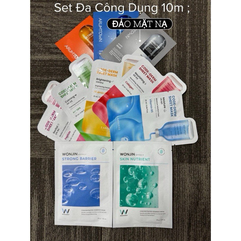 Set mặt nạ đa công dụng 10m 120k