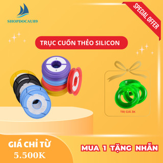 Trục cuốn thẻo silicon,trục câu đơn đài