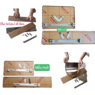 (Mẫu mới) khung biển số chống nước ô tô vuông và dài có sẵn ốc và meca chỉ việc lắp