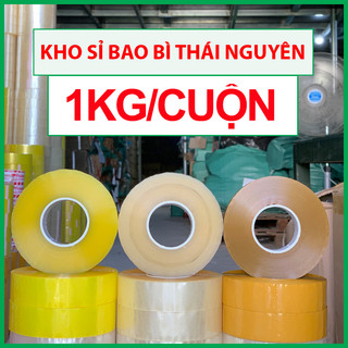 Băng dính 1kg/cuộn lõi mỏng, giá xưởng, dai, dính, giao hỏa tốc - băng dính/ băng keo dán thùng