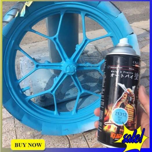 [4 chai sơn] COMBO MÀU XANH DA TRỜI SƠN SAMURAI 312