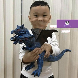 Khủng long bạo chúa Rồng 3 đầu có cánh cao su có âm thanh