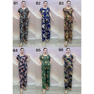 Bộ lanh nhung trung niên cao cấp dáng dài