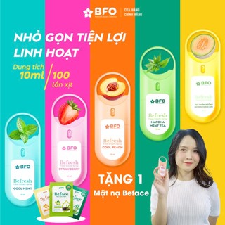 [5 vị] Xịt Thơm Miệng BFO 10ml Hương Trái Cây Tự Nhiên Lành Tính Cho Hơi Thở Thơm Mát